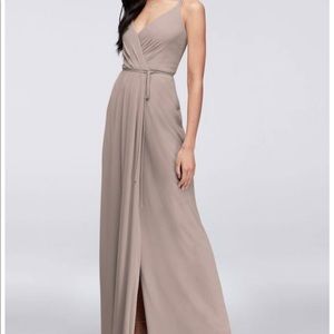 David’s Bridal Bridesmaid Wrap Dress